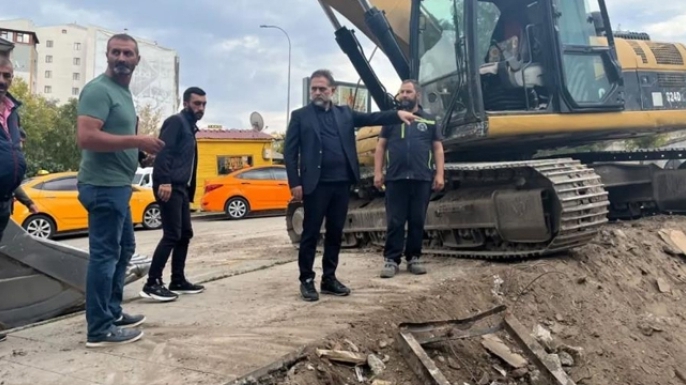 Başkan Uçar'dan saha incelemesi