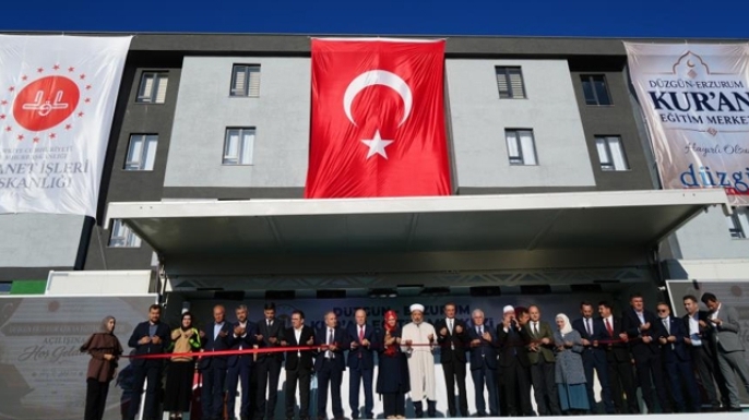 Erzurum'da yeni Kur'an Eğitim Merkezi açıldı