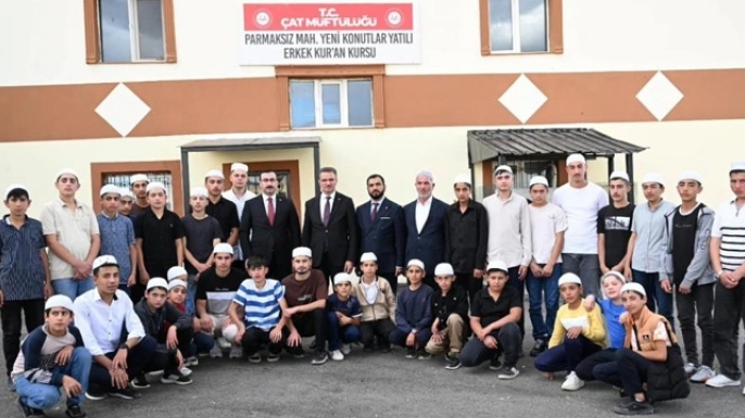 Vali Aydın Baruş'tan Çat’a ziyaret