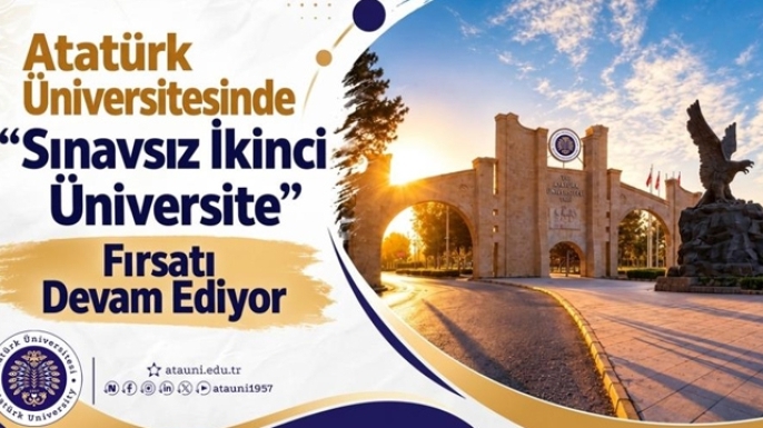 ATA-AÖF’ten sınavsız ikinci üniversite fırsatı