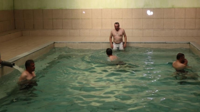 40 derecelik suya yoğun ilgi