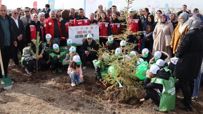 ‘Aile Hatıra Ormanı’ kuruldu