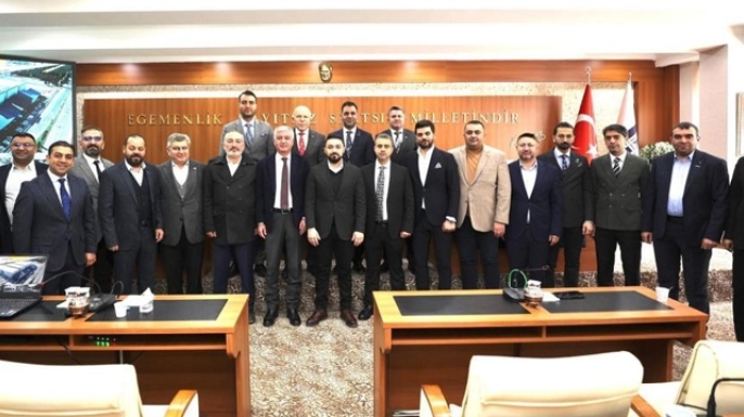 ASKON'dan Sekmen'e nezaket ziyareti