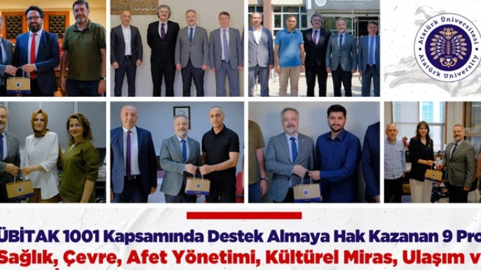 Atatürk Üniversitesine TÜBİTAK’tan büyük destek