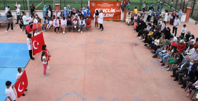 Aziziye Gençlik’te spor şöleni