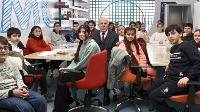 Başkan Sekmen geleceğin dâhileriyle buluştu