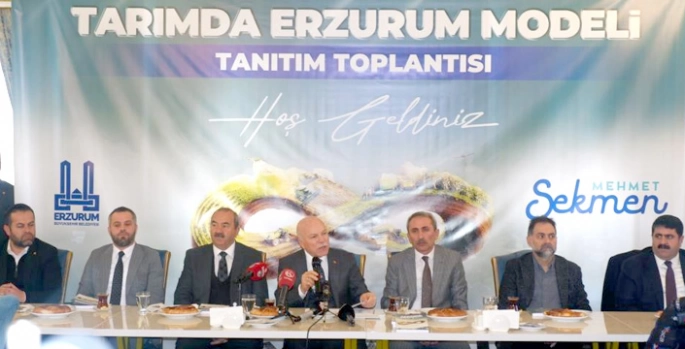 Başkan Sekmen tarımın kitabını yazdı