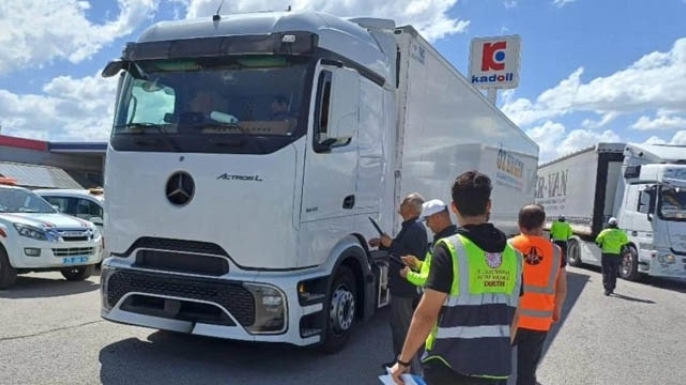 Bir yılda 285 bin araç kontrol edildi