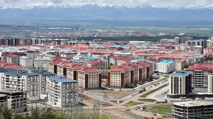 Erzurum'da Mayıs ayında 632 konut satıldı