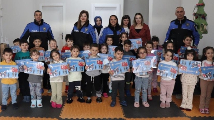 Erzurum polisinden çok güzel hareketler