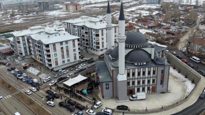 Erzurum’un manevi harcına yeni bir mabet