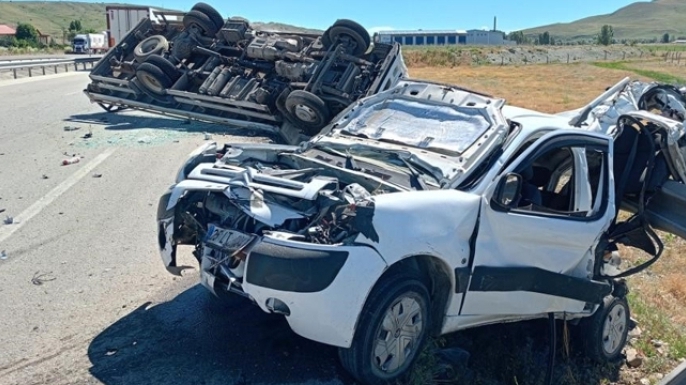 Erzurum yollarında acı bilanço: 6 ayda 13 can kaybı!