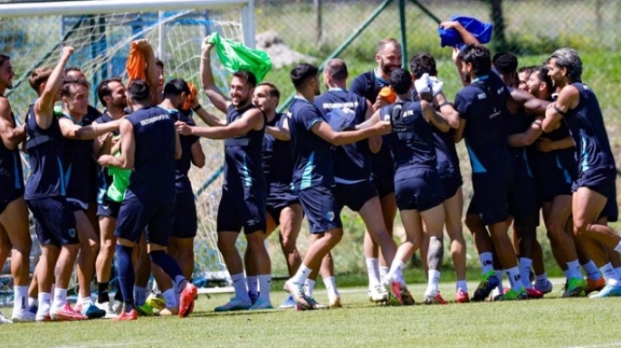 Erzurumspor FK, ikinci etap kampını tamamladı