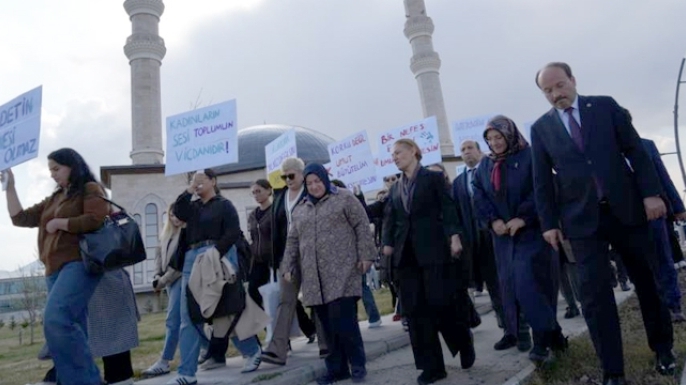 ETÜ’de Nermin Tirit için “Şiddete Karşı Sessiz Yürüyüş”