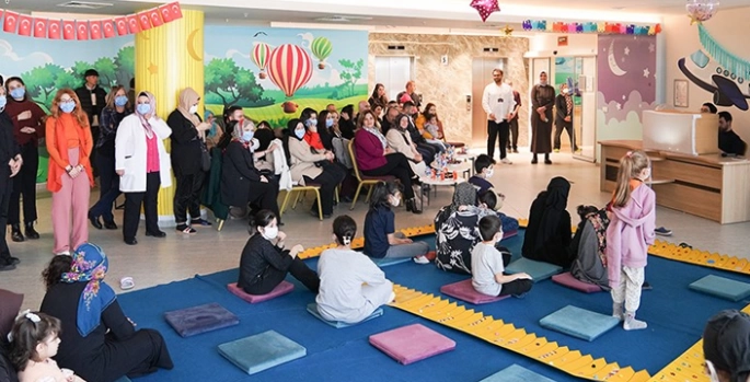 ETÜ’den tedavi gören çocuklar için anlamlı etkinlik