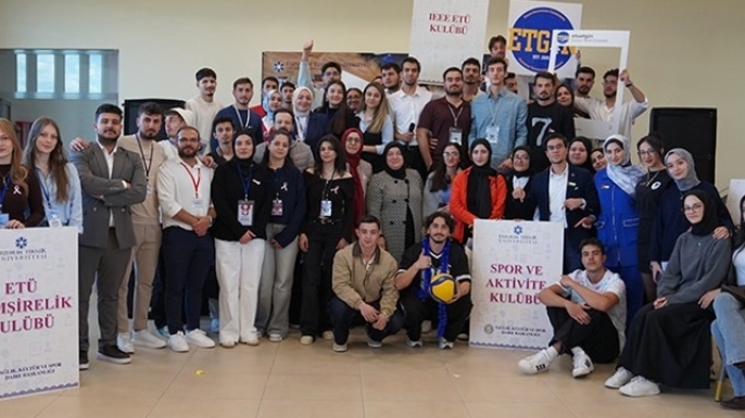 ETÜ’nün öğrencileri kulüp tanıtım festivalinde buluştu