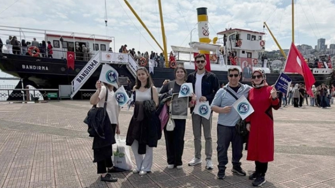 Gençlerden Samsun çıkarması!