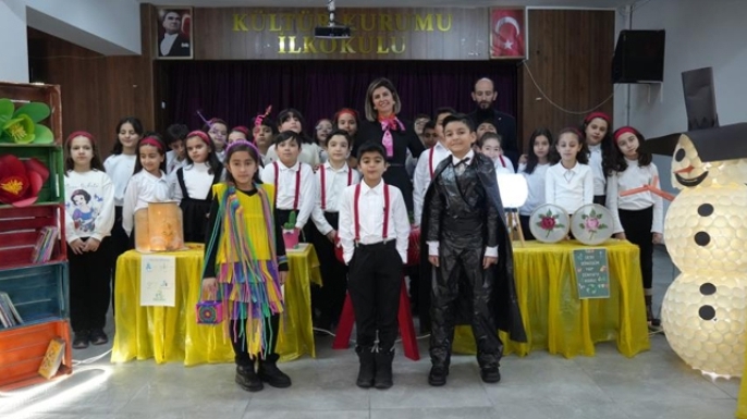 Geri dönüşümle farkındalık oluşturdular