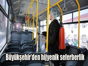 Büyükşehirden hijyenik seferberlik