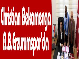 Christian Bekamenga B.B.Erzurumsporda