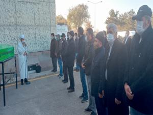 Gazeteci Aydının babası toprağa verildi