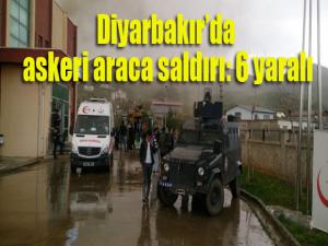 Hazroda askeri araca saldırı: 6 yaralı
