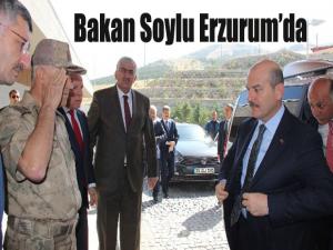 İçişleri Bakanı Soylu Erzurum'da