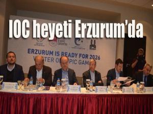 IOC Heyeti Erzurumda