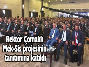 Rektör Çomaklı Başkentte