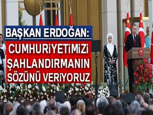 Yeni sisteme geçiş sonrası Başkan Erdoğandan ilk konuşma