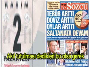 Akıl tutulması dedikleri bu olsa gerek