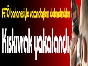 Alemci dolandırıcılar polisten kaçamadı
