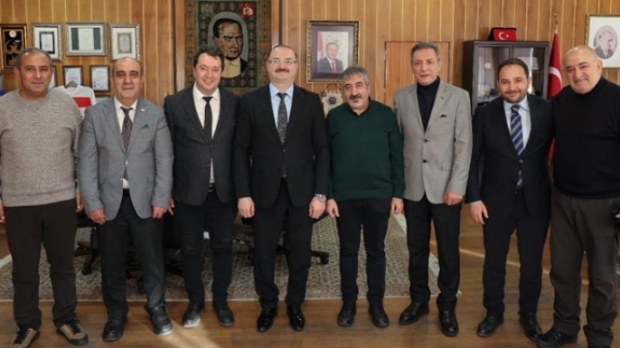 Hacımüftüoğlu, DAGC ve DGF yönetimini kabul etti