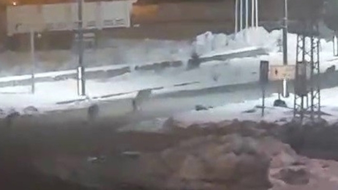 İlçede kurt alarmı