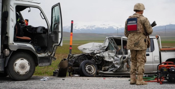 Jandarma bölgesinde bir ayda 13 kaza