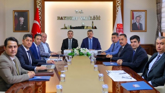 KUDAKA yönetimi Bayburt’ta toplandı