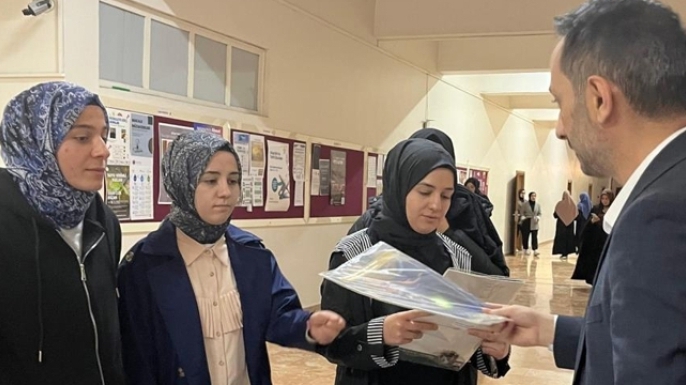 Müftülükten gençlere destek