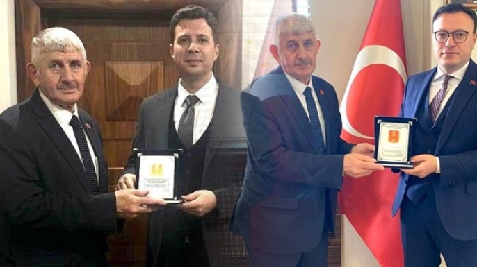 Muharip gazilerden kaymakamlara ziyaret