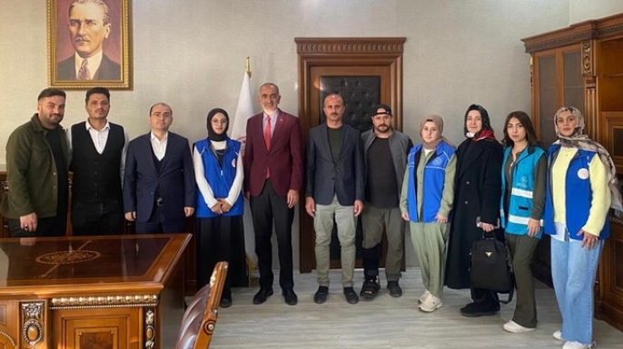 Narman'dan Karaçoban'a kardeşlik köprüsü