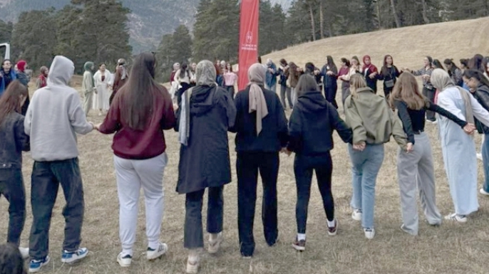Oltu gençliği doğa etkinliğinde coştu