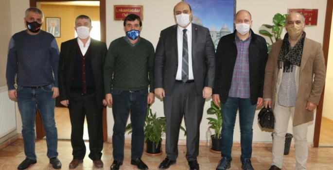 Orhan’dan esnaf odalarına ziyaret