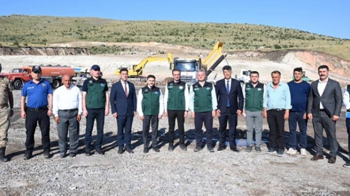 Pasinler'de baraj çalışmaları tam gaz