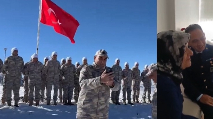 Saime Teyzenin emeği, Erzurum’daki Mehmetçiği ısıttı