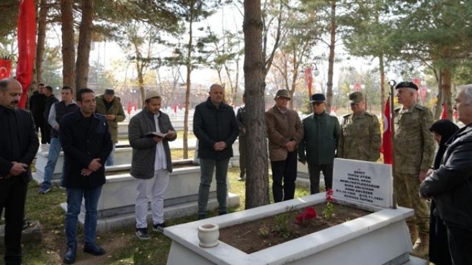 Şehidin silah arkadaşlarının 34 yıllık örnek vefası