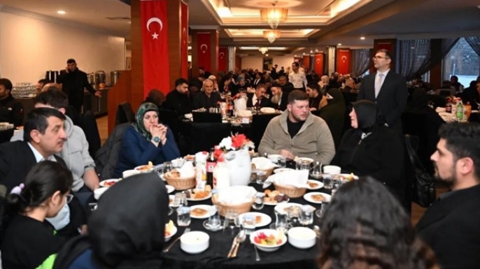 Şehit yakınları ve gaziler Ramazan sofrasında buluştu