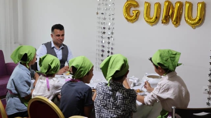 Sevgiyle karıştı, bereketle paylaşıldı