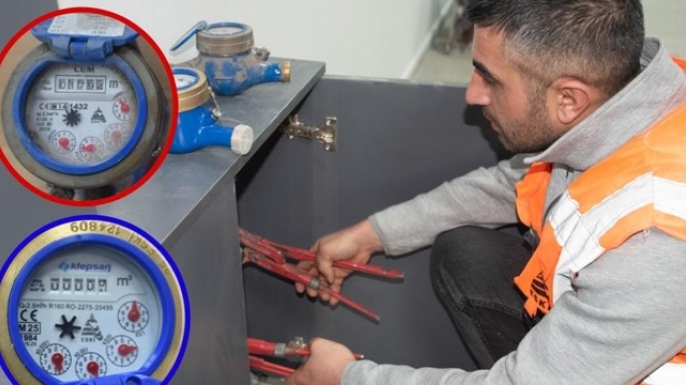 Su sayaçları yenileniyor