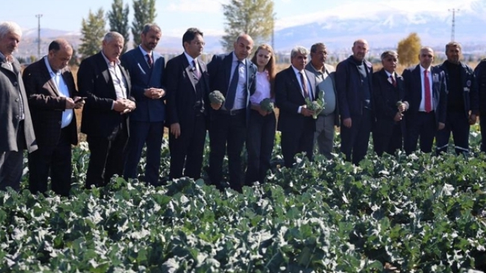 Tarımda yeni bir dönem; İkinci ürün Brokoli hasadı gerçekleştirildi