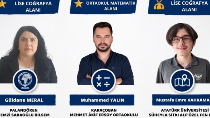 TÜBİTAK olimpiyatlarında büyük başarı!