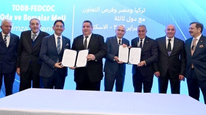 Türkiye ve Mısır Ticaretinde yeni dönem: İş birliği protokolü imzalandı